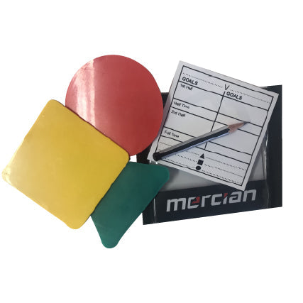 Mercian Warning Cards & Score Pad in Wallet