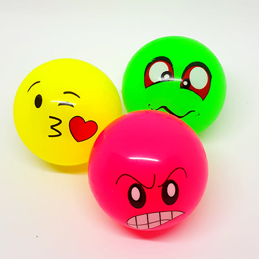 Mercian Emoji face soft balls | Soft hockey balls with fun faces for ...